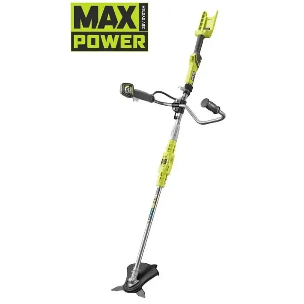 Тример садовий акумуляторний Ryobi Max Power RBC36X26BG2-0 36В 26см ніж/ліска 30см ергоремені Vertebrae 3.7кг без АКБ та ЗП (5133006434) UA