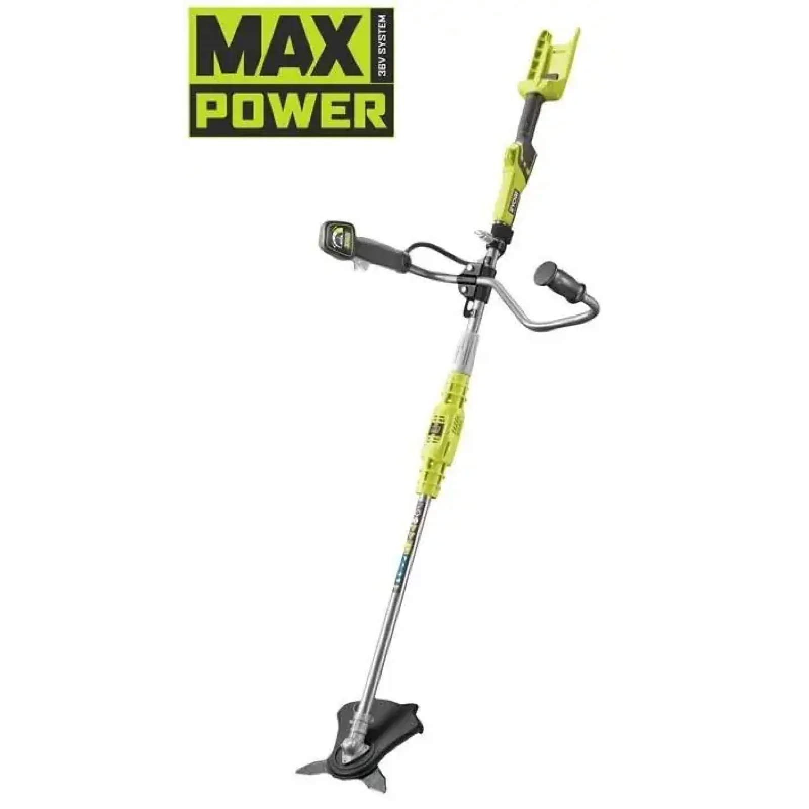 Тример садовий акумуляторний Ryobi Max Power RBC36X26BG2-0 36В 26см ніж/ліска 30см ергоремені Vertebrae 3.7кг без АКБ та ЗП (5133006434) UA
