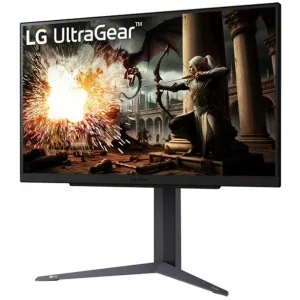 Монітор LG 27" 27GS75Q-B 2xHDMI, DP, Audio, IPS, 2560x1440, 180Hz, 1ms, sRGB 99%, G-SYNC, FreeSync, Pivot, HDR10, 27GS75Q-B.ADRZ UA