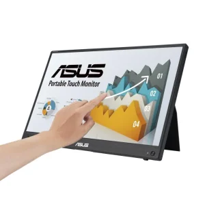 Монітор портативний Asus 15.6" ZenScreen MB16AHT mHDMI, 2xUSB-C, MM, IPS, Touch, 90LM0890-B01170 UA