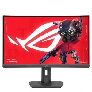Монітор Asus 27 ROG Strix XG27WCS HDMI, DP, USB-C, Audio, VA, 2560x1440, 180Hz, 1ms, sRGB 125%, CURVED, AdaptiveSync, HAS, HDR400, 90LM09P1-B01370 UA