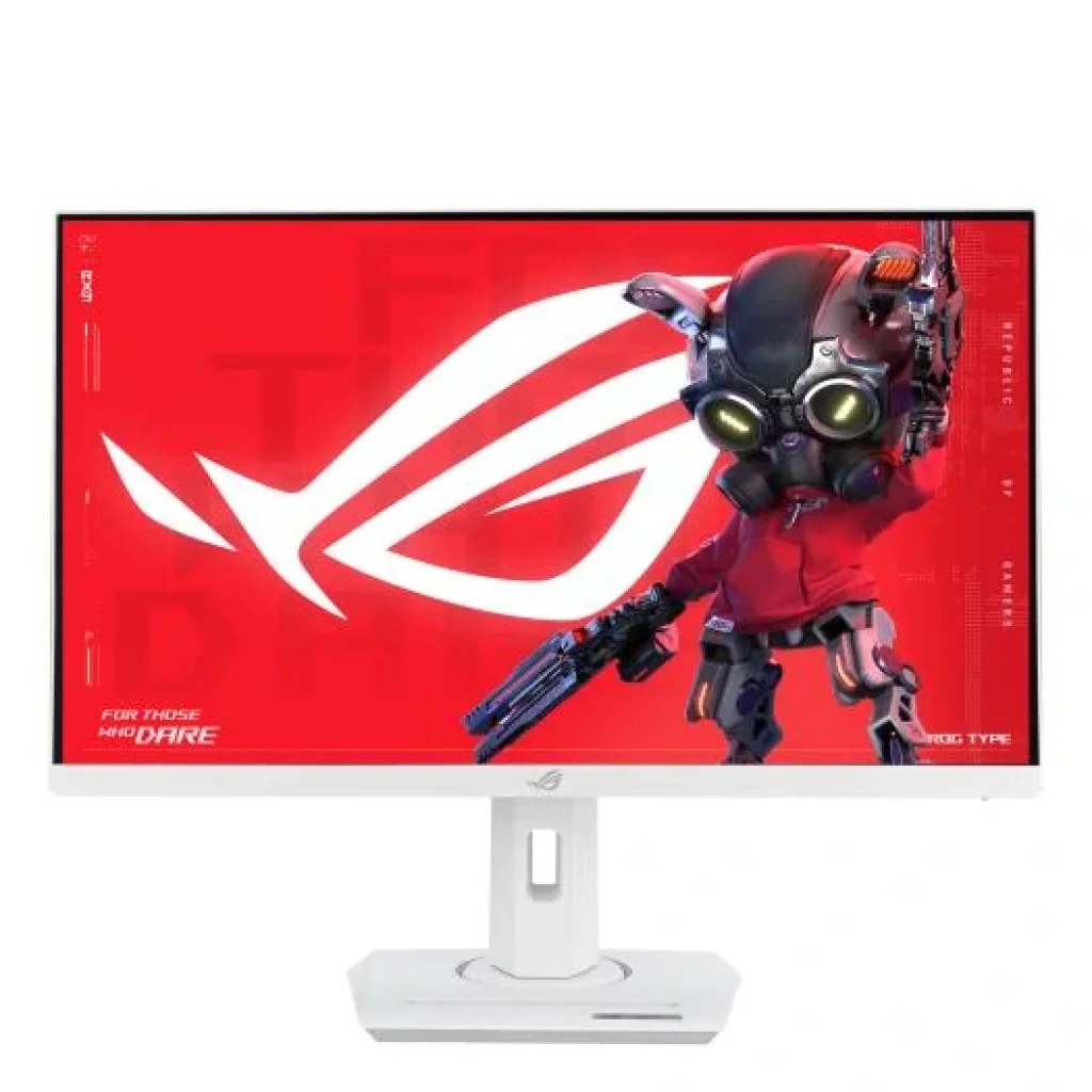 Монитор Asus 27 ROG Strix XG27ACS-W HDMI, DP, USB-C, Audio, IPS, 2560x1440, 180Hz, 1ms, sRGB 133%, AdaptiveSync, Pivot, HDR400, білий, 90LM09Q1-B01170 UA
