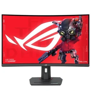 Монитор Asus 31.5" ROG Strix XG32WCMS HDMI, DP, USB-C, Audio, VA, 2560x1440, 280Hz, 1ms, sRGB 125%, CURVED, AdaptiveSync, HAS, HDR400, 90LM09X0-B01970 UA