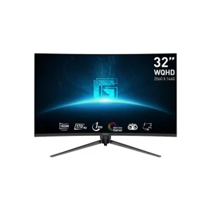 Монитор MSI 31.5" G32CQ5P 2xHDMI, DP, Audio, VA, 2560x1440, 170Hz, 1ms, sRGB 115%, CURVED, AdaptiveSync, HAS, 9S6-3DB44H-027 UA