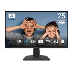 Монитор MSI 24.5" PRO MP251 D-Sub, HDMI, MM, IPS, 100Hz, 4ms, sRGB 101%, 9S6-3PC2CM-002 UA