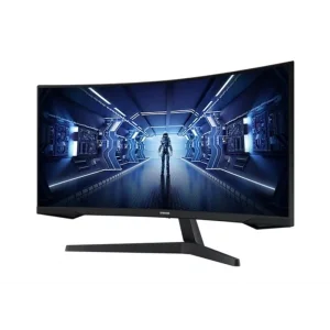 Монітор LCD Samsung 34" Odyssey G5 C34G55TWW, D-Sub, 2*HDMI, DP, VA, 3440x1440, 165 Hz, 1ms, LC34G55TWWIXCI UA