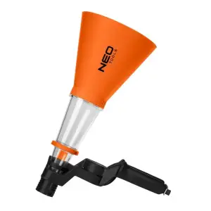 Лійка автомобільна Neo Tools (воронка) пластик, 250х125мм з монтажним кронштейном 0.36кг (10-808) UA