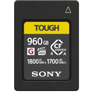 Карта пам'яті Sony CFexpress Type A 960GB R1800/W1700 Tough (CEAG960T.CE7) UA