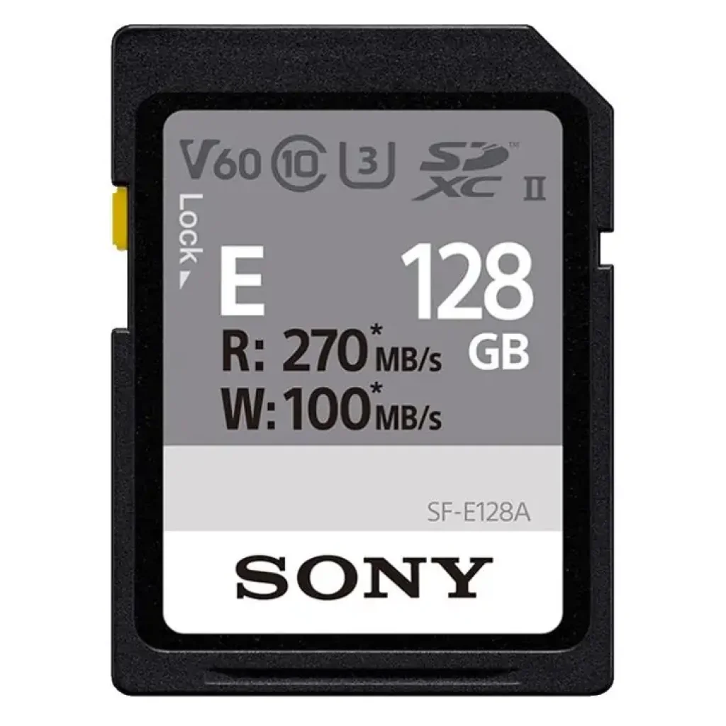 Карта пам'яті Sony SDXC 128GB C10 UHS-II U3 V60 R270/W100MB/s Entry (SFE128A.ET4) UA