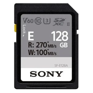 Карта пам'яті Sony SDXC 128GB C10 UHS-II U3 V60 R270/W100MB/s Entry (SFE128A.ET4) UA