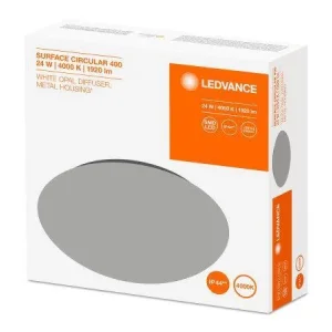 Світильник накладний LEDVANCE SF CIRCULAR LED 24Вт 1920Лм 4000K 400мм IP44 білий, 4058075618046 UA