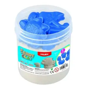 Пісок для творчості Paulinda Sandy clay відро 450г 5 0д PL-140035A UA