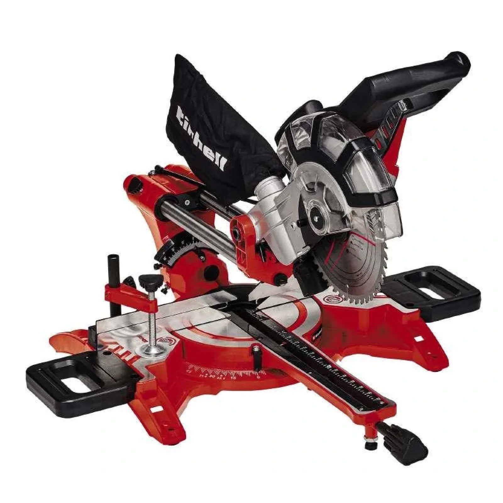 Пила торцювальна Einhell TC-SM 2131/1 Dual з протяжкою, 1800Вт, 310мм, лазер, 4300390 UA