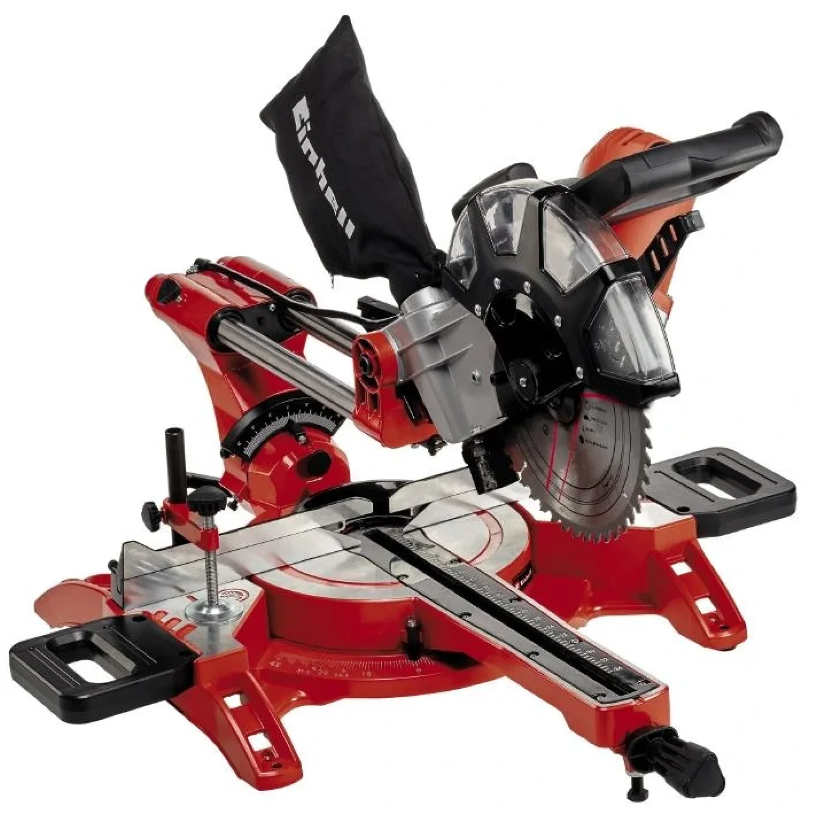Пила торцовочная с протяжкой Einhell TC-SM 2534/1 Dual, 2100 Вт, диск 250 мм, лазер, 4300395 UA