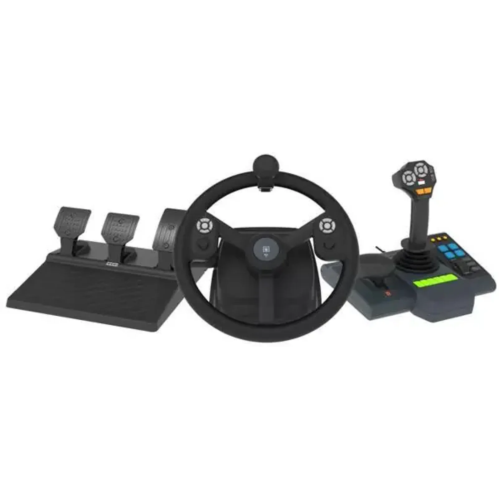 Кермо і педалі HORI FARMING CONTROL SYSTEM FOR FARMING SIMULATOR для ПК (810050912211) UA