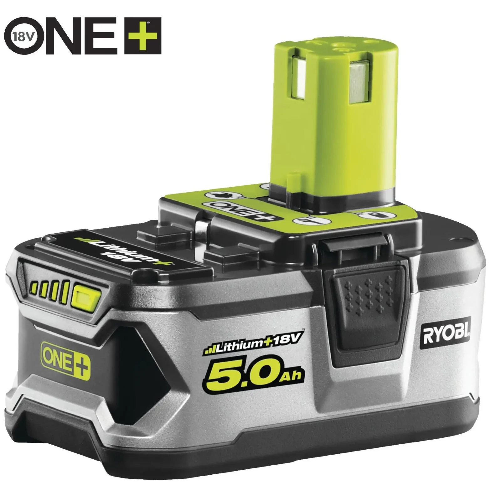 Акумулятор Ryobi ONE+ RB18L50 18В 5А·год 0.7кг (5133002433) UA