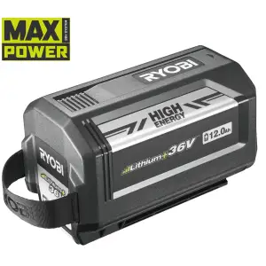 Акумулятор Ryobi Max Power RY36B12A High Energy Lithium+ 36В 12А·год 2.8кг (5133004554) UA