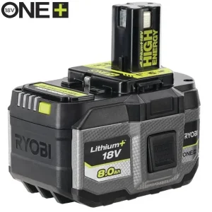 Акумулятор Ryobi ONE+ RB1880T High Energy Lithium+ 18В 8А·год 1.3кг (5133006264) UA