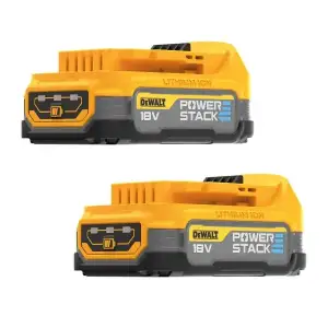 Акумулятор DeWalt 18В XR Li-lon PowerStack 2х1.7А·год 0.7кг (DCBP034E2) UA
