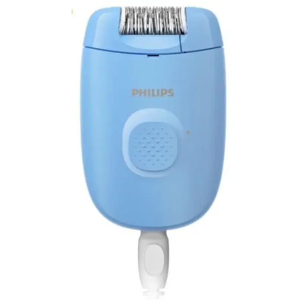 Епілятор Philips Series 2000 дисковий, від мережі, сух., блакитний (BRE228/00) UA