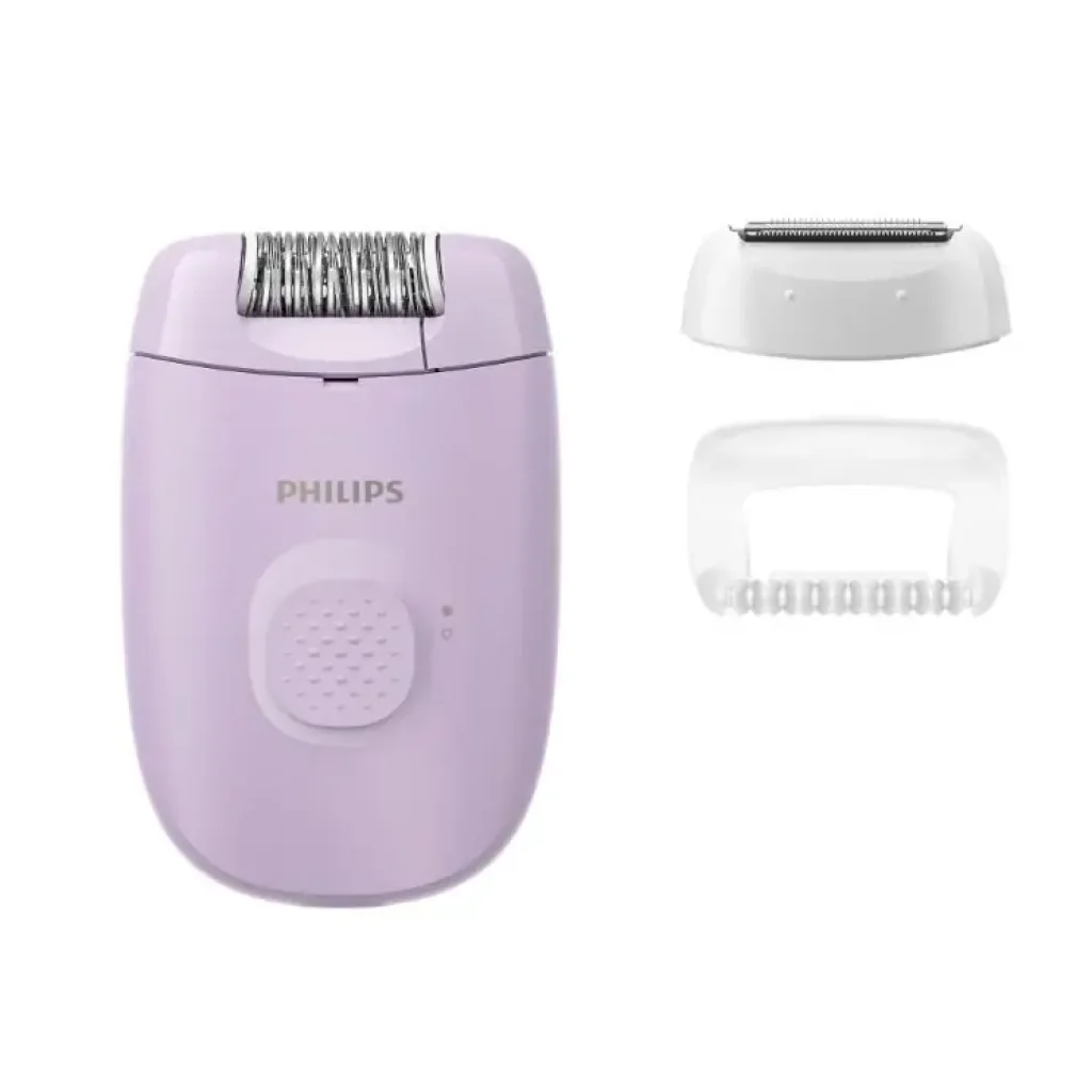 Епілятор Philips Series 2000 дисковий, від мережі, сух., насадок-2, фіолетовий (BRE237/00) UA
