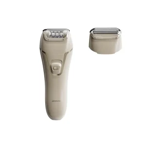 Епілятор Ardesto 2в1 Pearl Cream LESH-Y700PERL, пінцетний, акумул., пінцет.-18, сух., насадок-2, бежевий UA