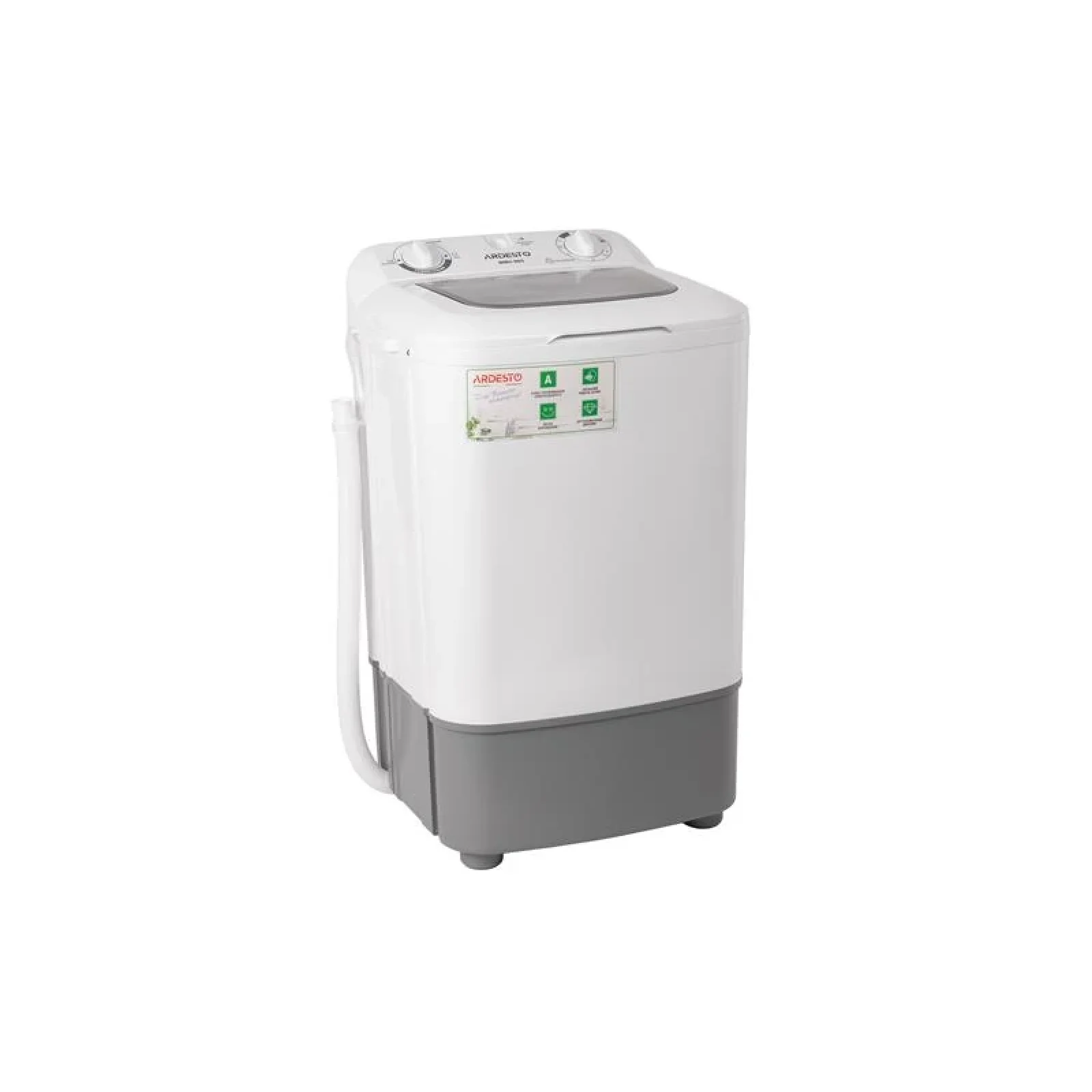 Пральна машина ARDESTO напівавтомат., 6.5кг, 1350, A, 45см, білий, WMH-B65 UA