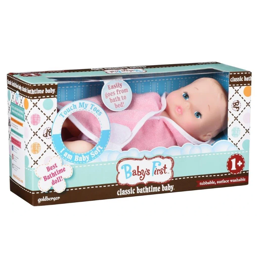 Пупс Baby’s First Classic Bathtime Softina Ніжний Пупсик, 51150 UA