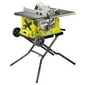 Стіл розпилювальний Ryobi RTS1800EF-G 1800Вт диск 254мм зі станиною та транспорт.колесами 26.8кг (5133002025) UA