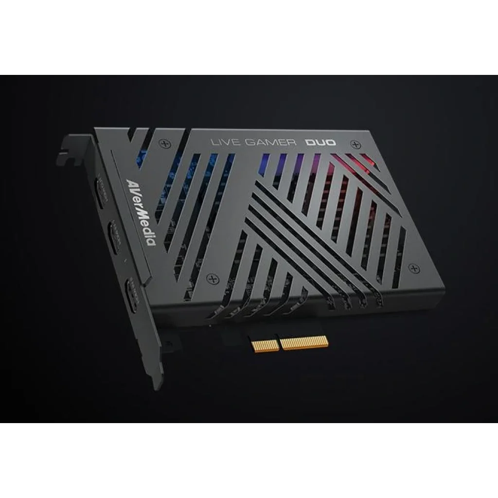 Карта захоплення відео AVerMedia Live Gamer Duo GC570D Black, 61GC570D00A5 UA
