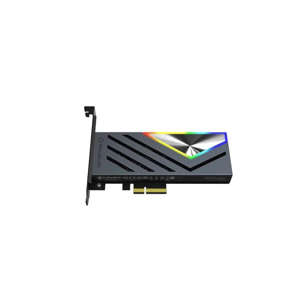 Карта захоплення відео AVerMedia GC575, 2160p144 (pass-through) 2160p60(record), RGB, cіра, 61GC575000BC UA