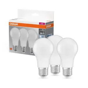 Набір ламп 3шт OSRAM LED E27 8.5Вт 4000К 806Лм A60 (4058075127531) UA