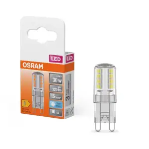 Лампа OSRAM LED G9 2.6Вт 4000К 320Лм PIN30 (4058075432369) UA
