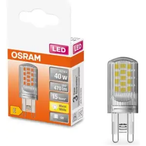 Лампа OSRAM LED G9 4.2Вт 470Лм 2700К PIN40 (4058075432390) UA