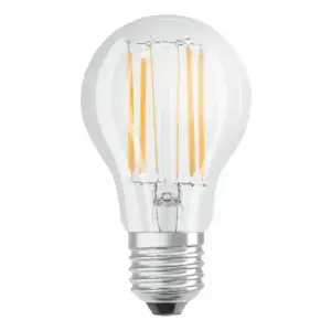 Лампа OSRAM LED E27 9Вт 2700K 1055Лм A75 філаментна димується (4058075436886) UA