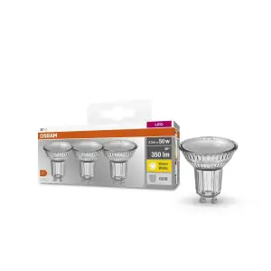 Набір ламп 3шт OSRAM LED GU10 4.3Вт 2700К 350Лм PAR16 (4058075818392) UA