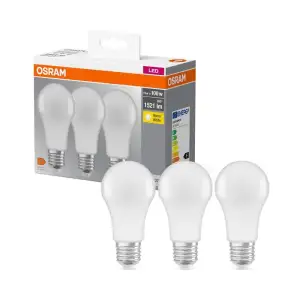 Набір ламп 3шт OSRAM LED E27 13Вт 2700К 1520Лм A60 (4058075819412) UA