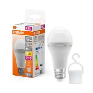 Лампа OSRAM LED E27 8Вт 806Лм 2700К A60 акумуляторна (4099854190087) UA