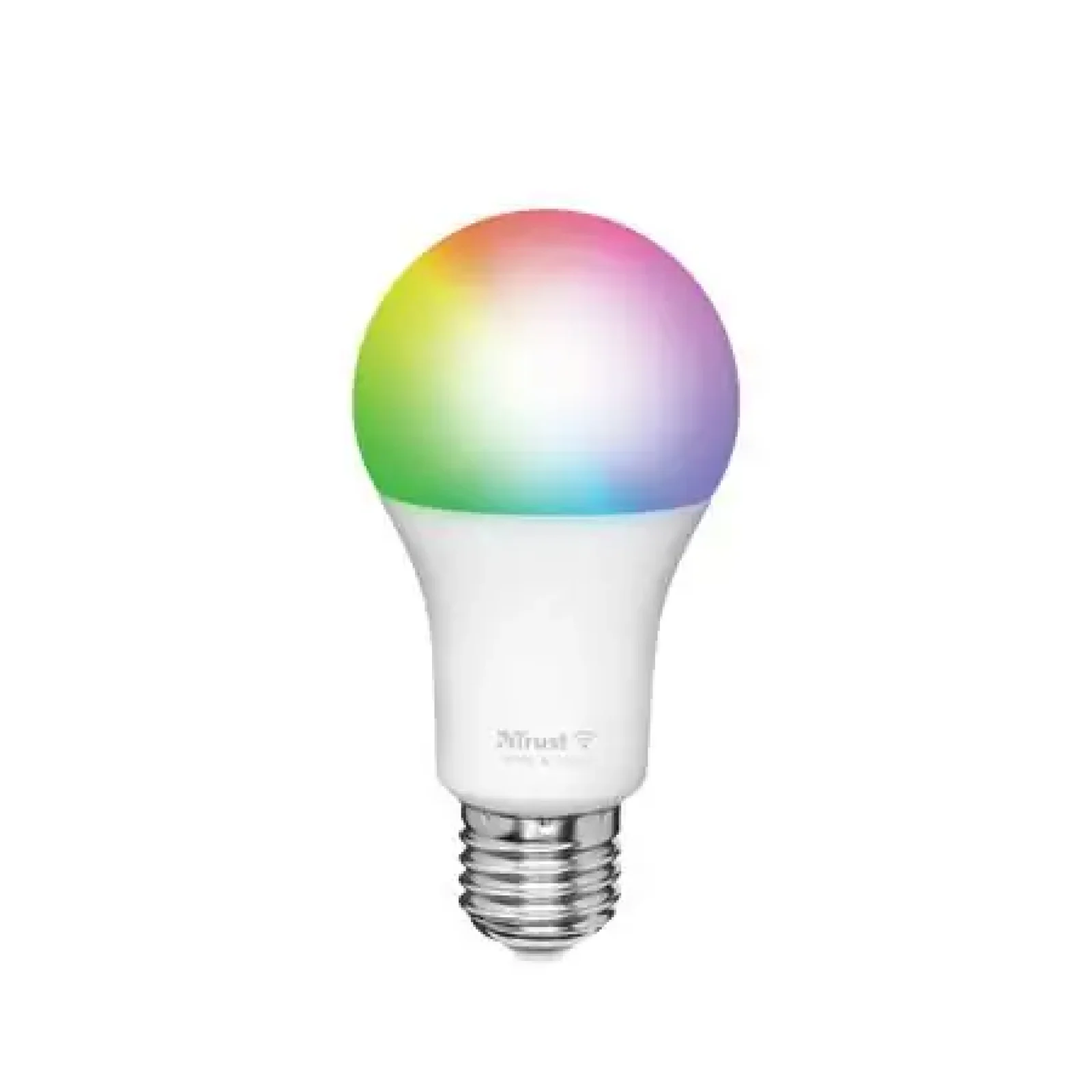 Лампа розумна Trust E27 470 Lumen, 1800-6500k, RGBCW, білий (71281_TRUST) UA