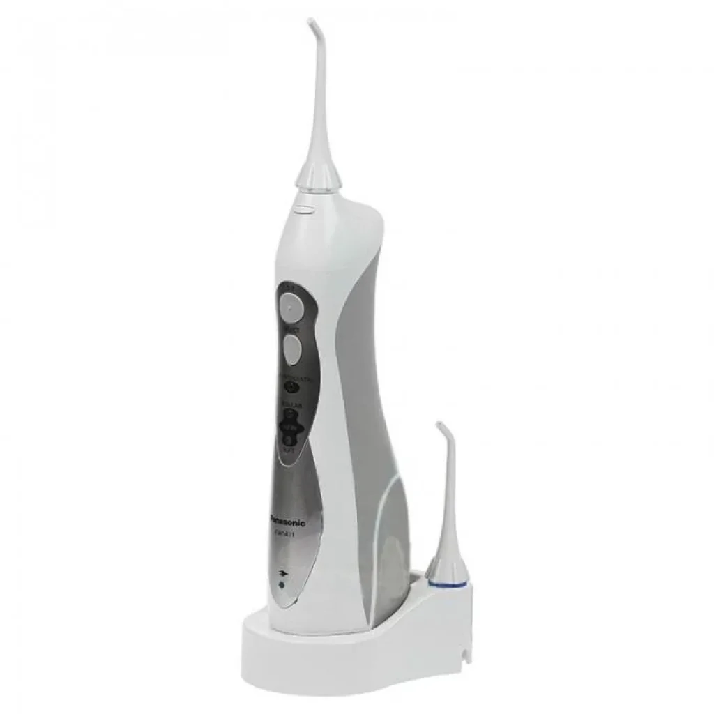 Іригатор Panasonic портативний, чаша 130 мл, аккум. в компл., сірий, EW1411H321 UA