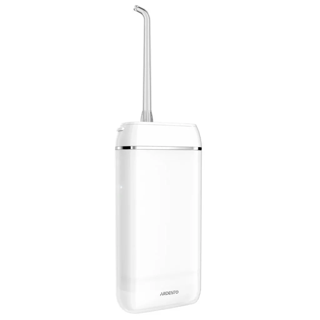 Іригатор Ardesto портативний, чаша 140 мл, Li-ion акум. в компл., білий, POI-T140W UA