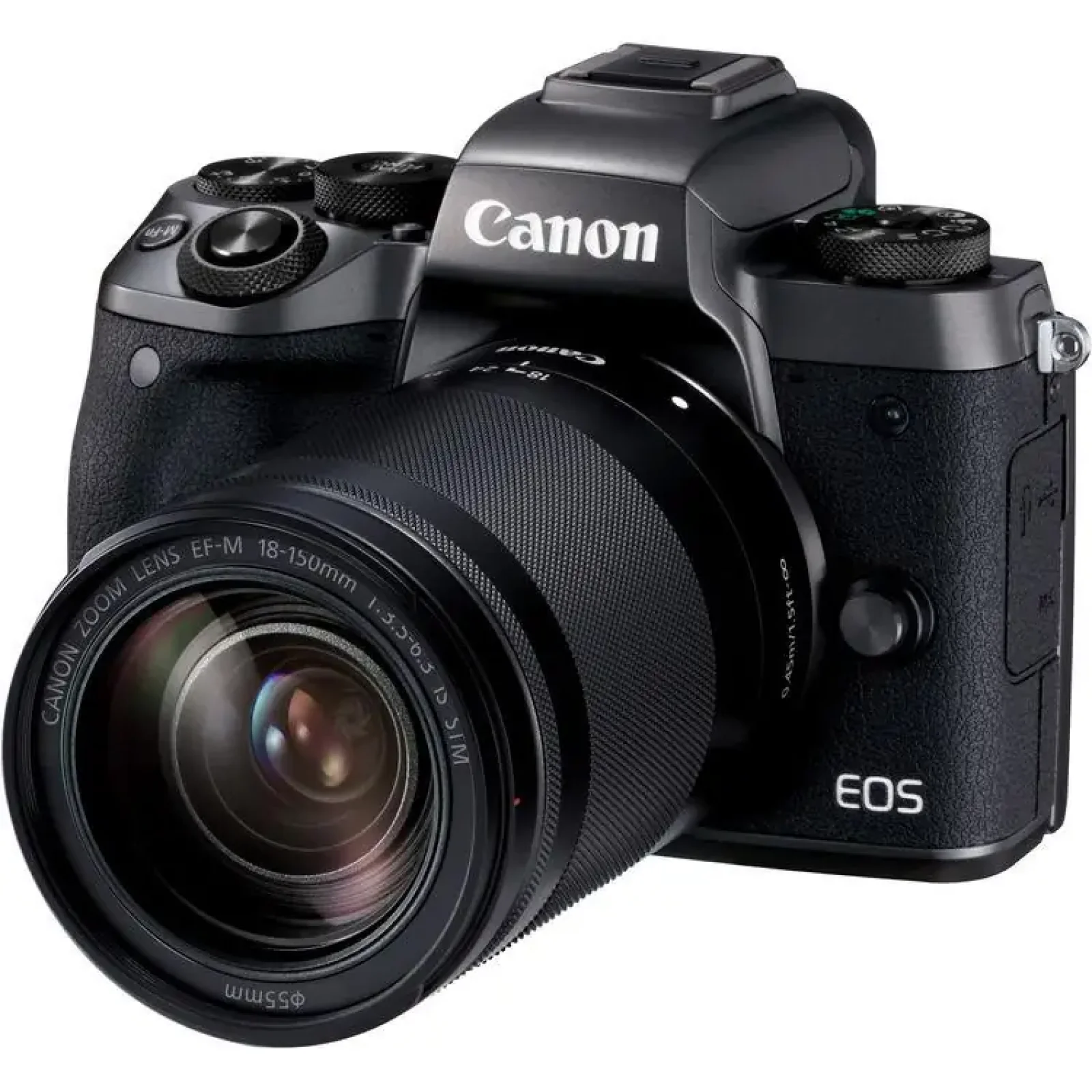 Цифр. фотокамера Canon EOS M5 + 18-150 IS STM Kit Black (1279C049) UA