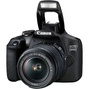 Цифр. фотокамера дзеркальна Canon EOS 2000D + об`єктив 18-55 IS II (2728C008) UA