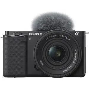 Цифр. фотокамера Sony Alpha ZV-E10 kit 16-50 II mm Black (ZVE10KB.CEC) UA