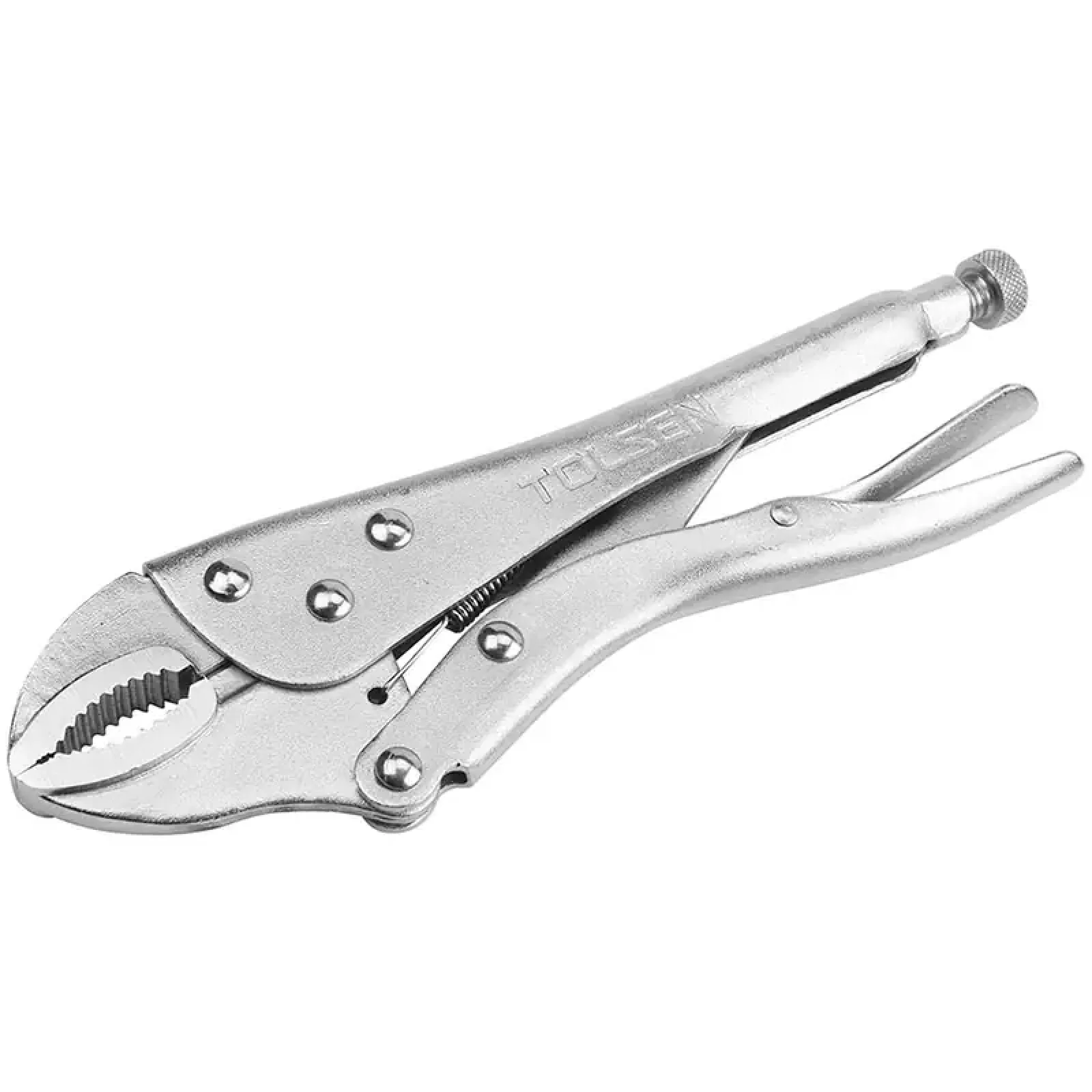 Кліщі затискні Tolsen, 0-50мм, храповий механізм, 250мм (10051T) UA