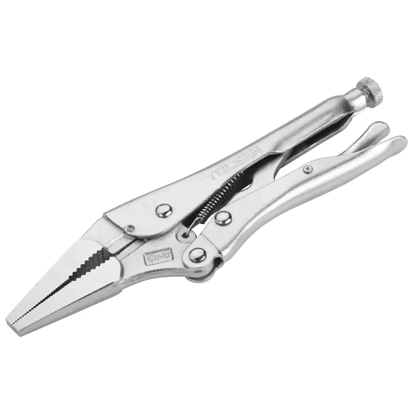 Кліщі затискні Tolsen Профі, 0-65мм, храповий механізм, 230мм (10053) UA