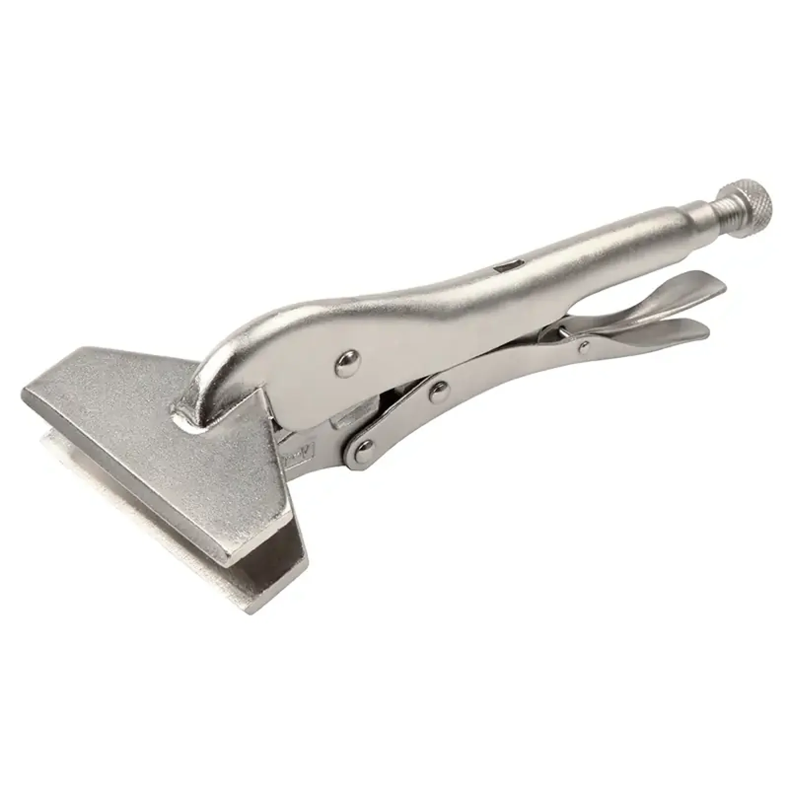 Кліщі затискні Tolsen, 0-15мм, губки 100мм, храповий механізм, 250мм (10055) UA