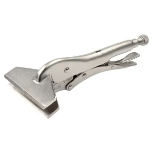 Кліщі затискні Tolsen, 0-15мм, губки 100мм, храповий механізм, 250мм (10055) UA