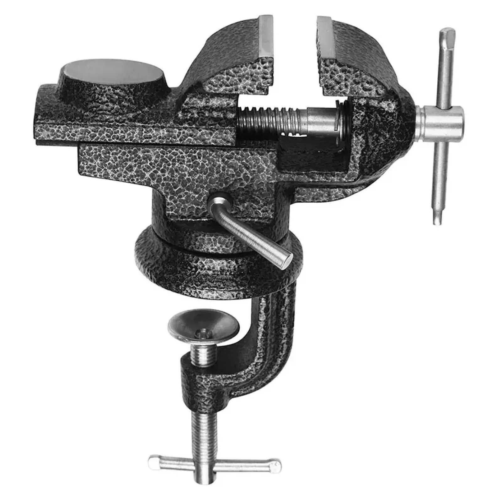 Лещата Tolsen, поворотні, сталь, 50мм, з ковадлом (10107) UA
