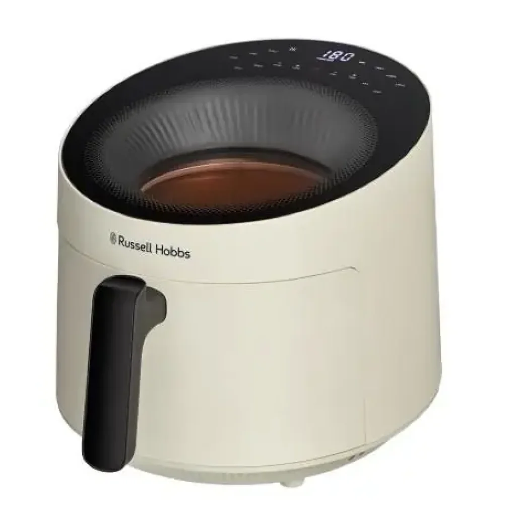 Мультипіч Russell Hobbs Satisfry Panoramic- 1500Вт, чаша-5л, сенсорне управл., 10 авто. програм, пластик/скло, білий (27421-56) UA